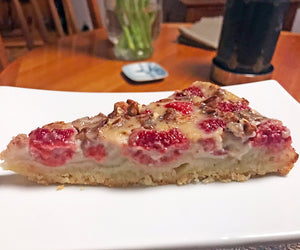 Raspberry Custard Tart