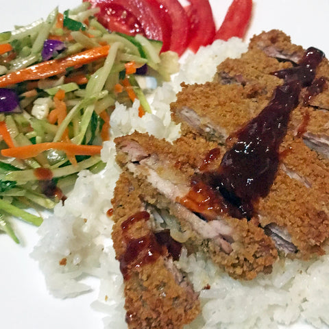Baked Chicken Katsu
