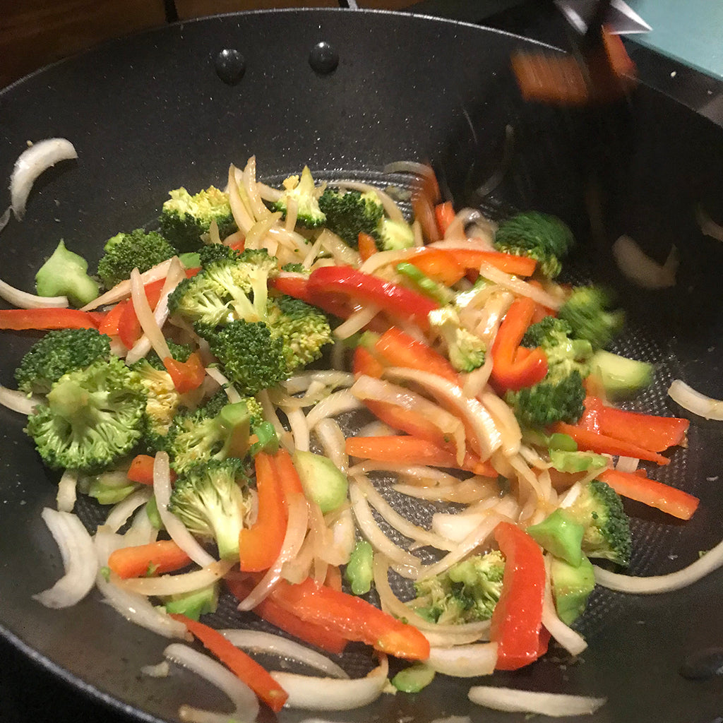 Orange Chicken with Vegetables