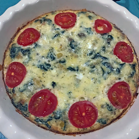 Kale and Mushroom Frittata