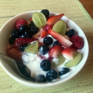 Fruit and Yogurt with Granola