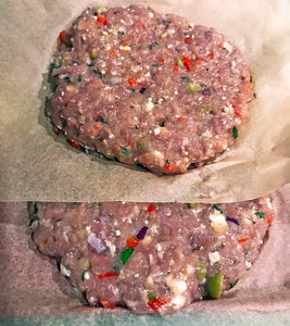 Greek Inspired Turkey Burgers