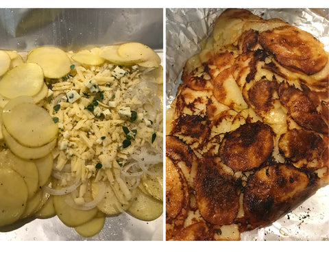 Barbecue Cheesy Potatoes