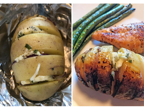 Barbecue Whole Potatoes