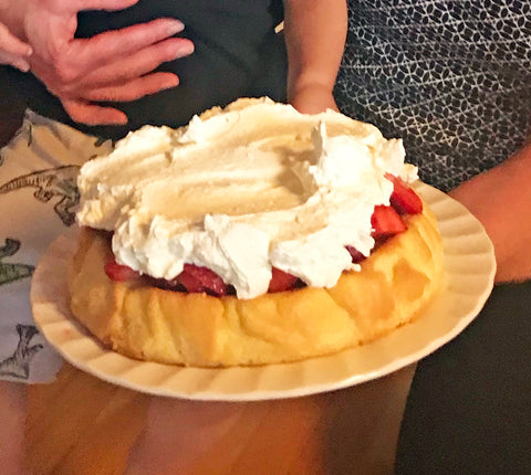 Simple Sponge Cake makes a delish dessert