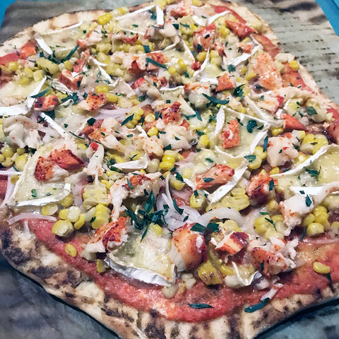 Lobster Pizza for a little break-out from the usual