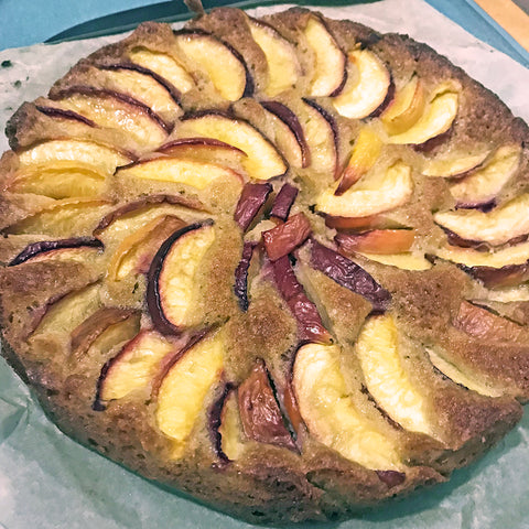 Nectarine or Peach Cake