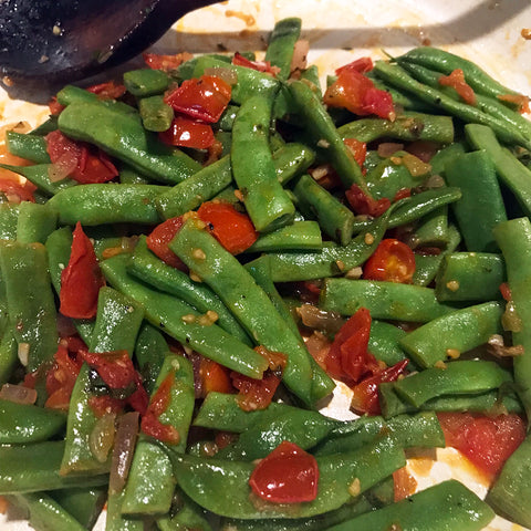 Fabulous Mexican Green Beans