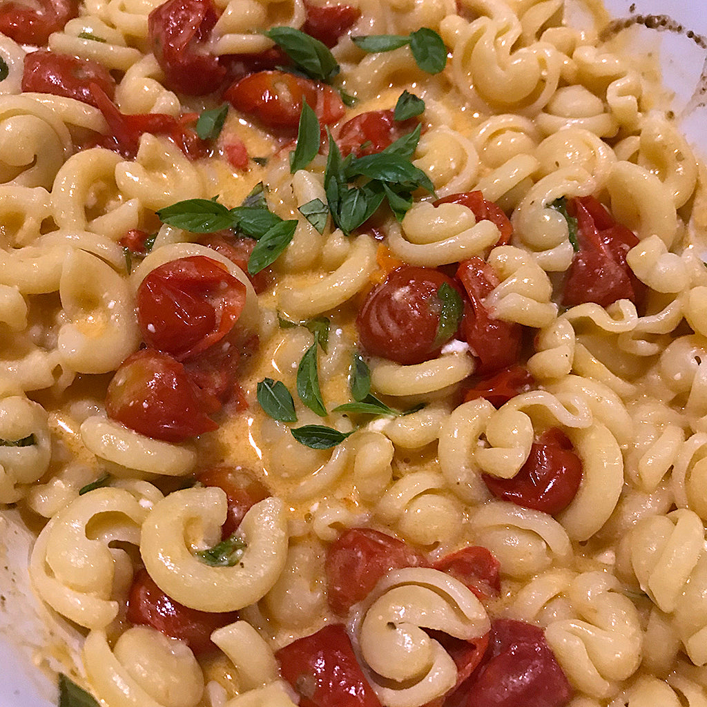 Baked Tomato and Feta Pasta