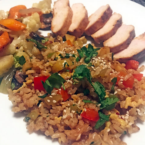 This rice is wonderfully fragrant and delicious