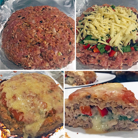 Delicious stuffed meatloaf that is easy to make