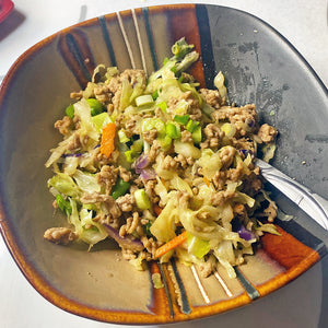 Egg Roll in a Bowl, Keto Style