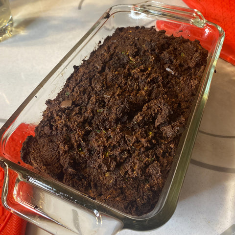Double Chocolate Zucchini Bread - Low Carb