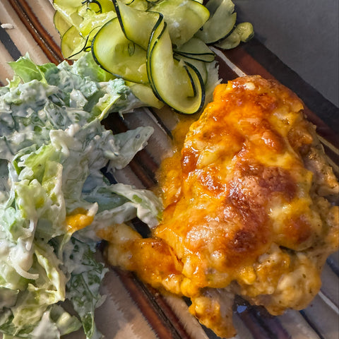 Easy Bake Chicken Mozzarella - Low carb/Keto