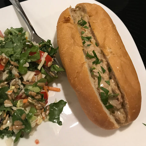 Tuna Buns and a Salad Kit
