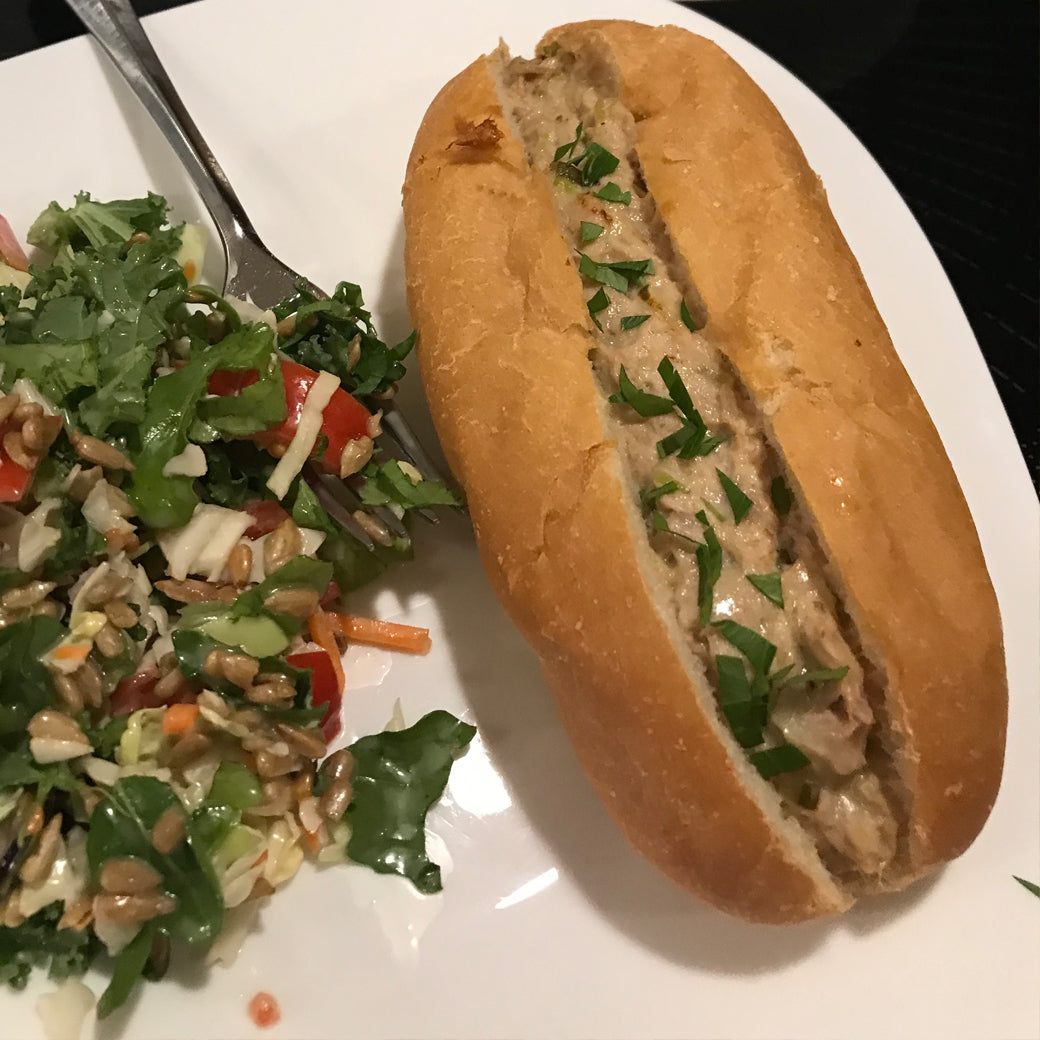 Tuna Buns and a Salad Kit