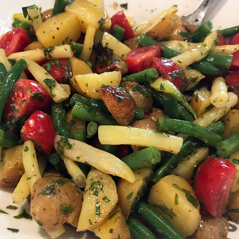 This potato salad is a fresh side dish