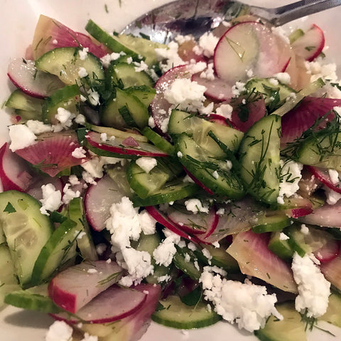 Crunchy and delicious salad