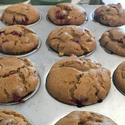 Apple Cranberry Muffins