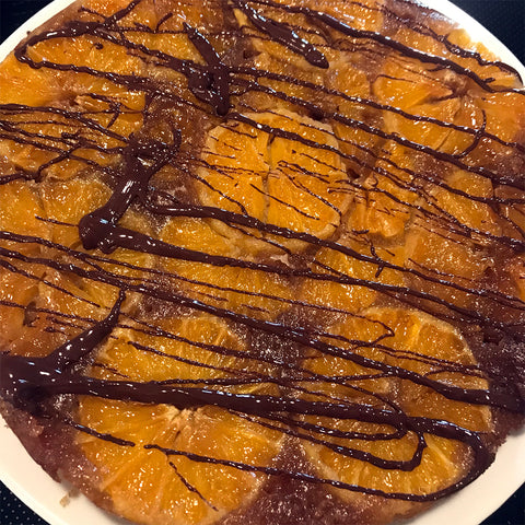 Upside Down Caramelized Orange Cake