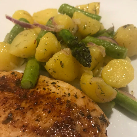 Potato and Asparagus Salad