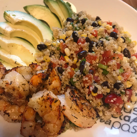 Black Bean and Corn Quinoa Salad