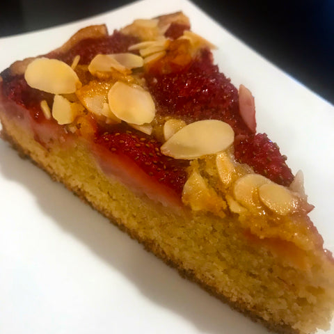 Strawberry Almond Cake