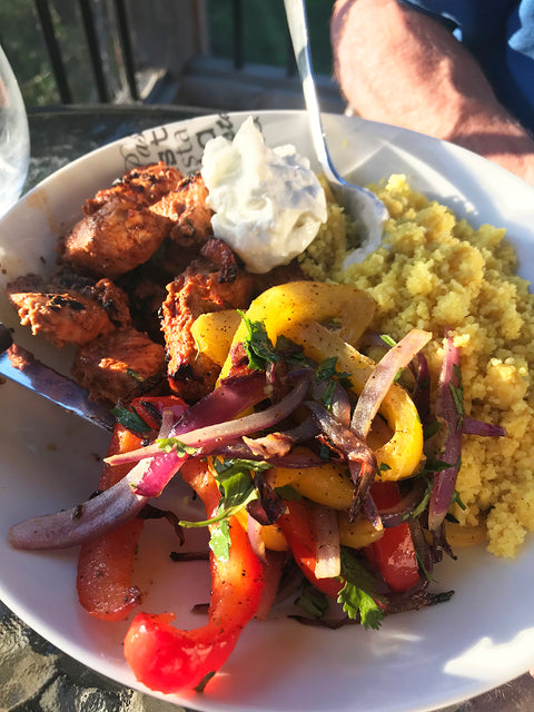 Middle Eastern Chicken Skewers