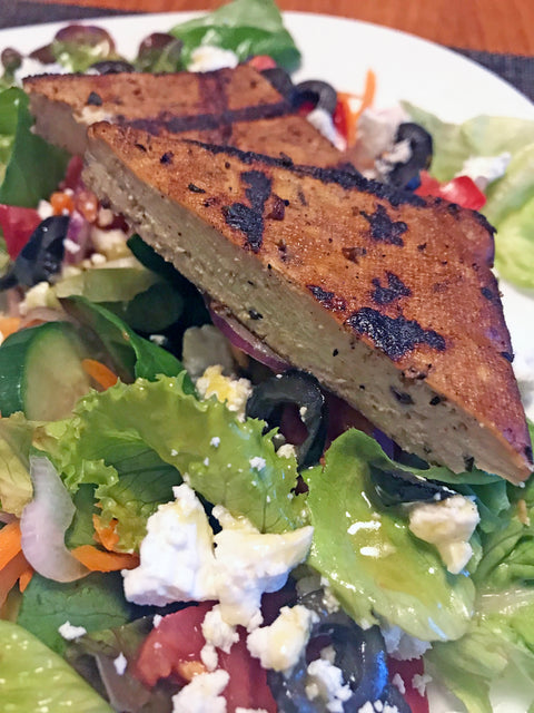 Greek Tofu Steak