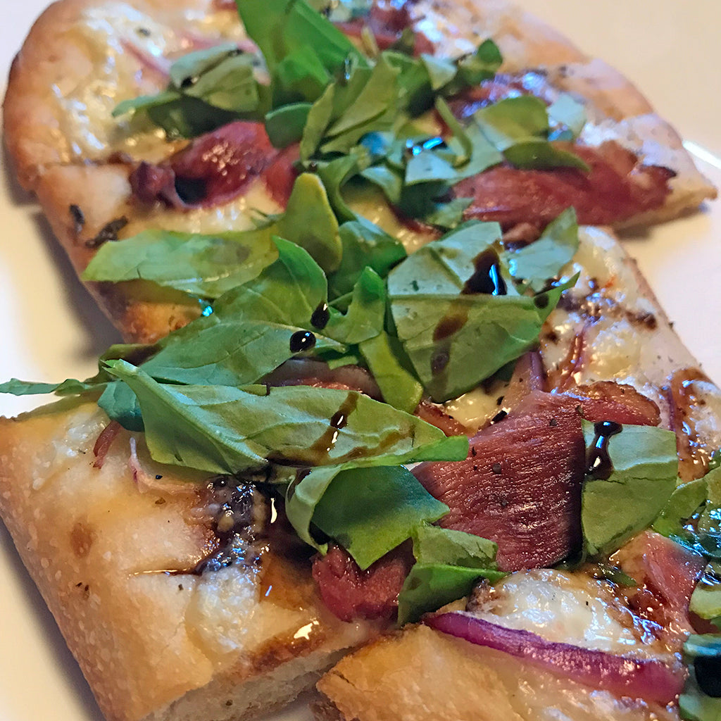 Smoked Duck Breast Flatbreads