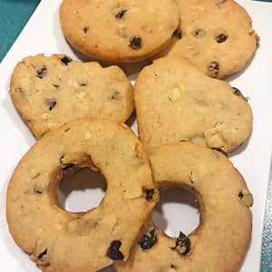 Almond and Currant Cookies