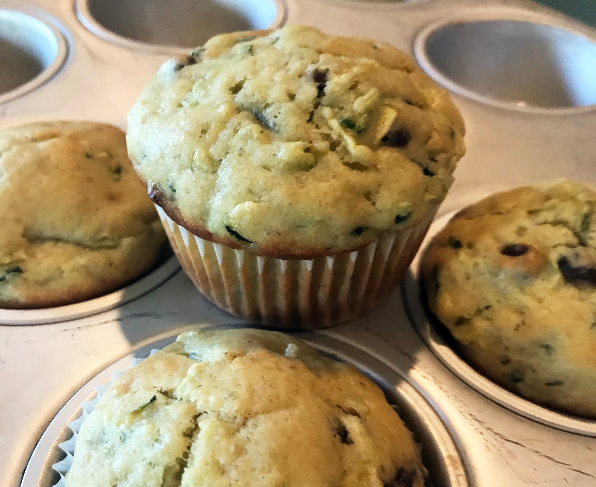 Lemon Zucchini Muffins