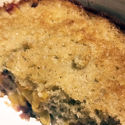 Peach Pudding Cake