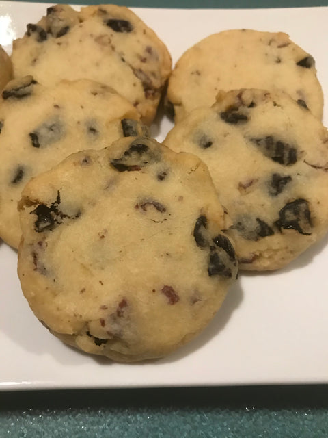 Pecan Cherry Shortbread
