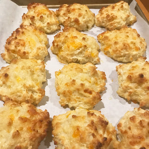 Cheddar and Garlic Biscuits