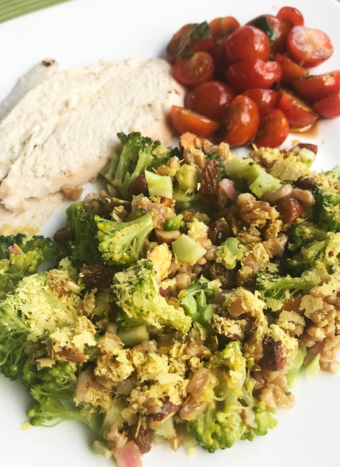 Broccoli Farro Salad