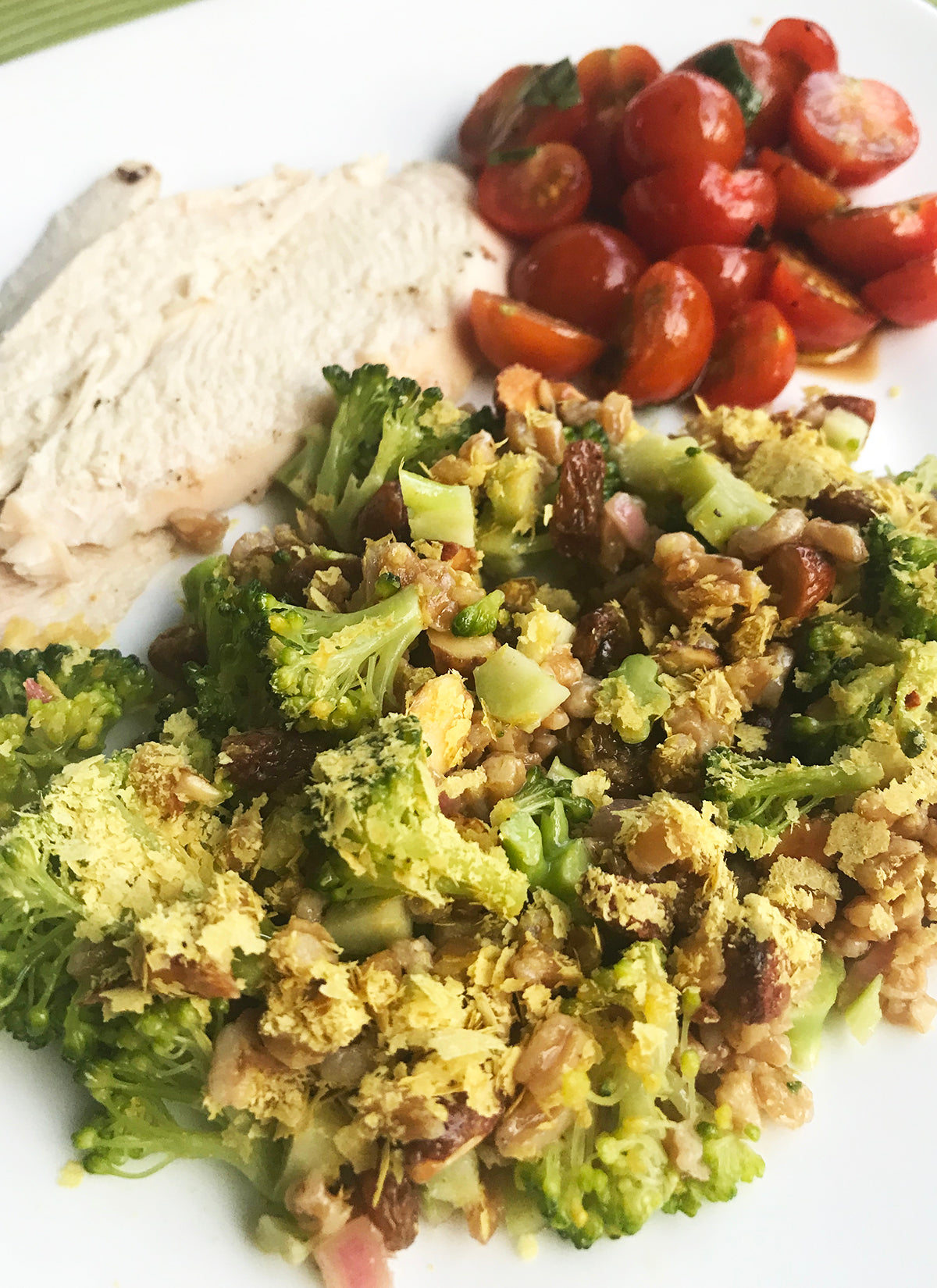 Broccoli Farro Salad