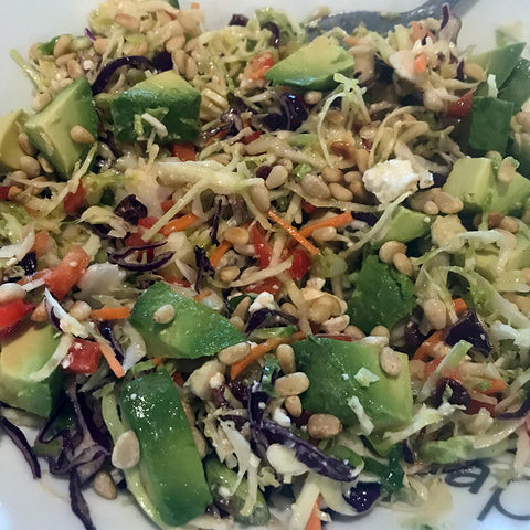 Shredded Brussels Sprout Salad