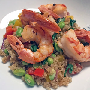 Ginger Edamame Quinoa
