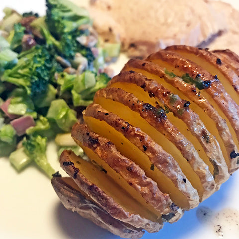 Hasselback Potatoes