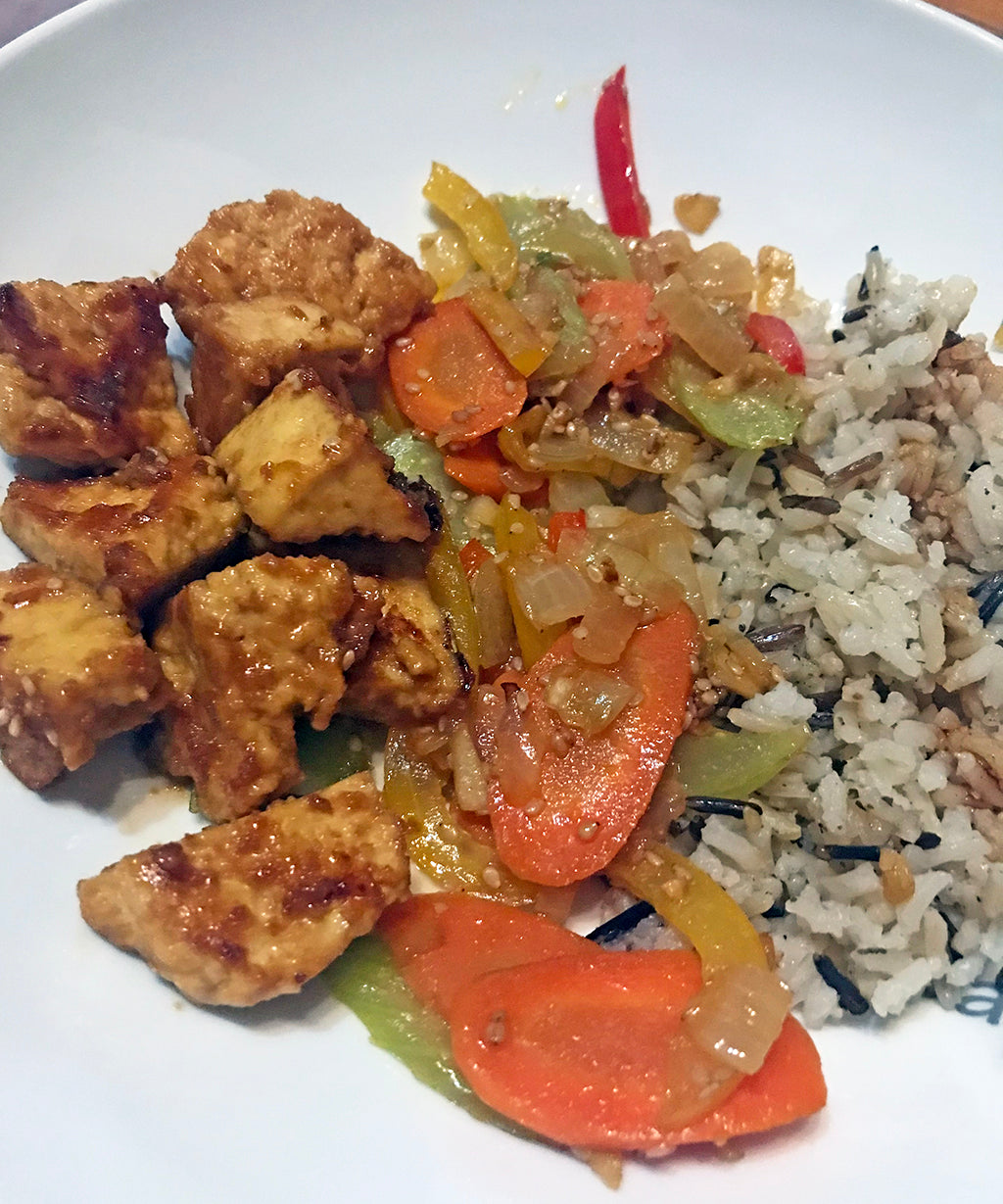 Sweet and Spicy Tofu