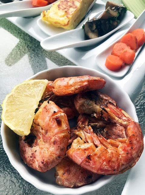 Spanish Meal: Shrimp on the Grill