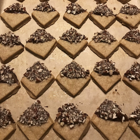 Brown Sugar Shortbread Cookies