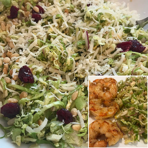 Shaved Brussel Sprout Salad
