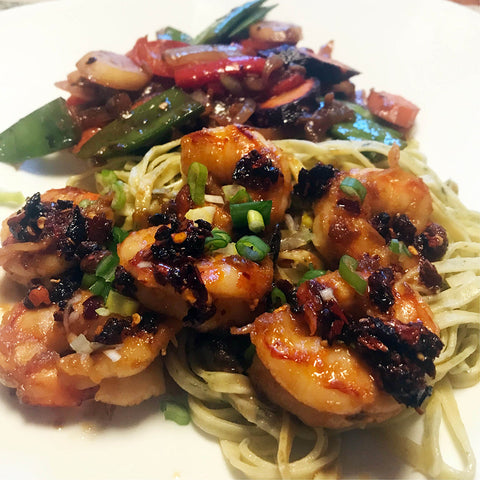 Chili Crisp Shrimp
