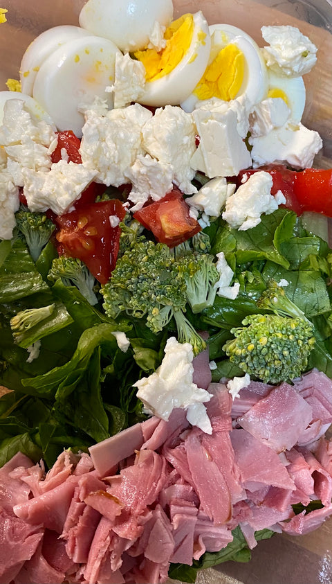Fresh Cobb Salad - Keto Friendly