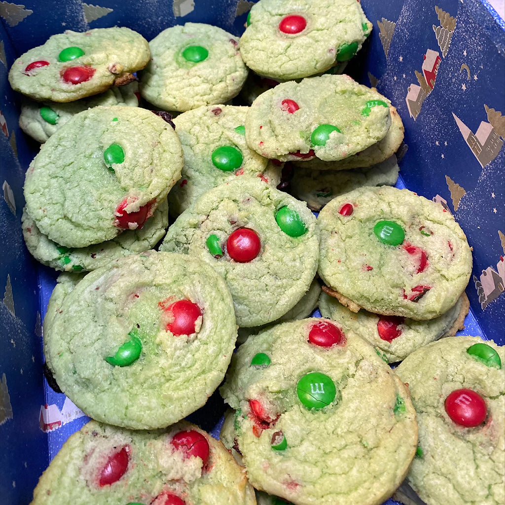 Christmas Grinch Cookies