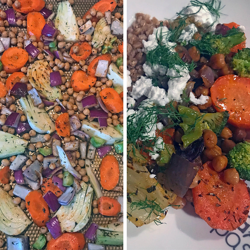 Roasted Fennel and Carrots