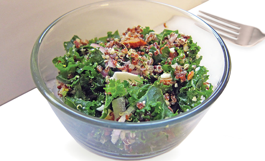 Cathy's Kale Quinoa Salad