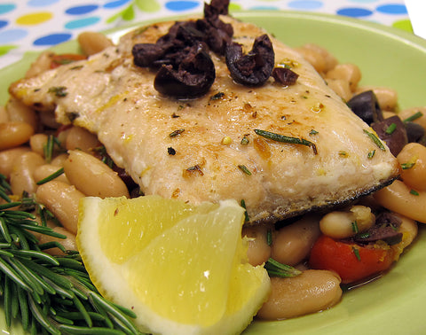 Simple Mediterranean Salmon